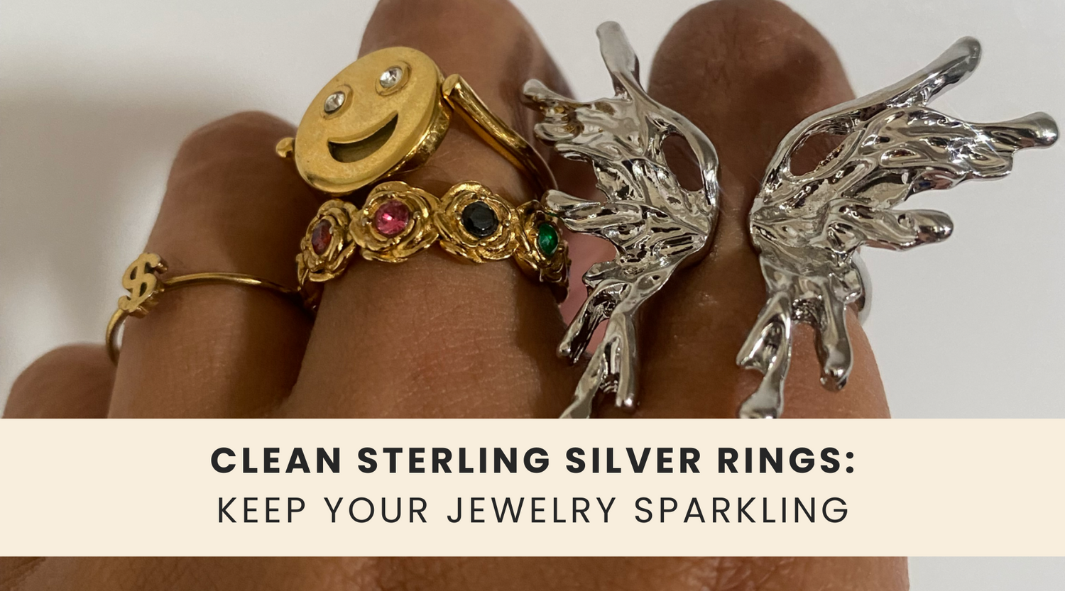 How to Clean Sterling Silver Rings: Keep Your Jewelry Sparkling