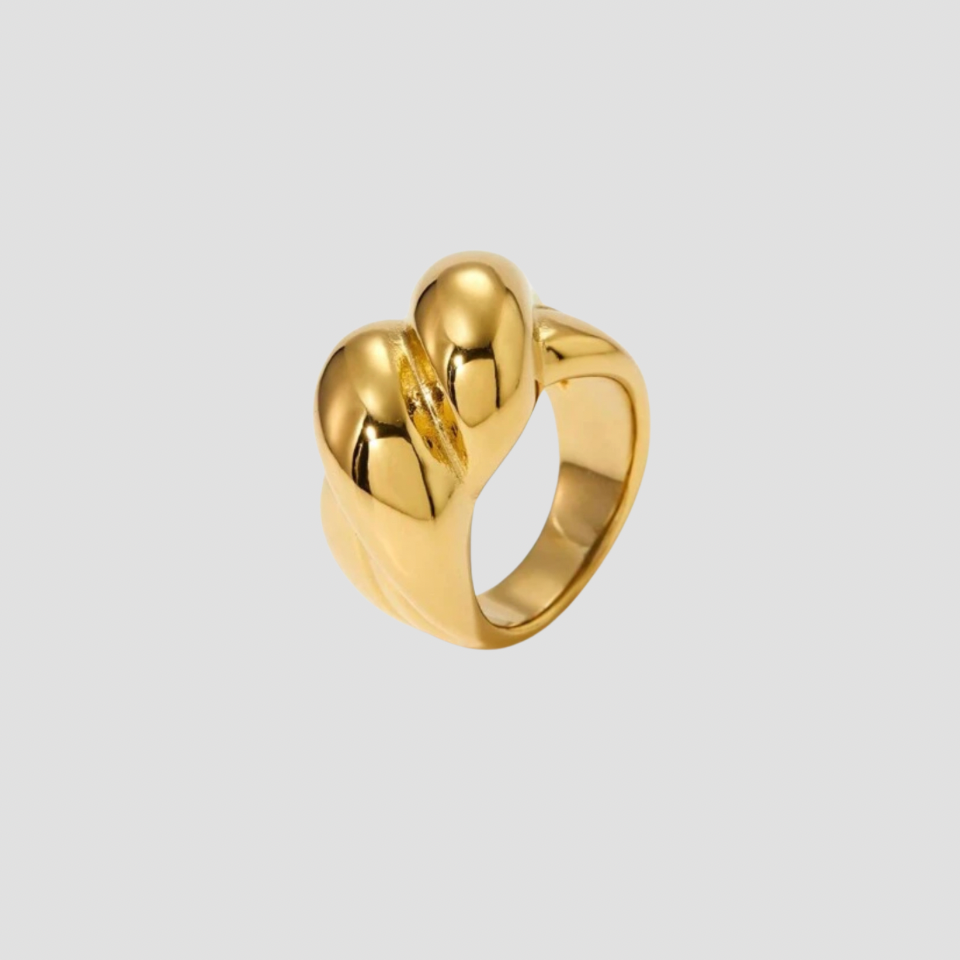 XL Bubble 18k Gold Ring