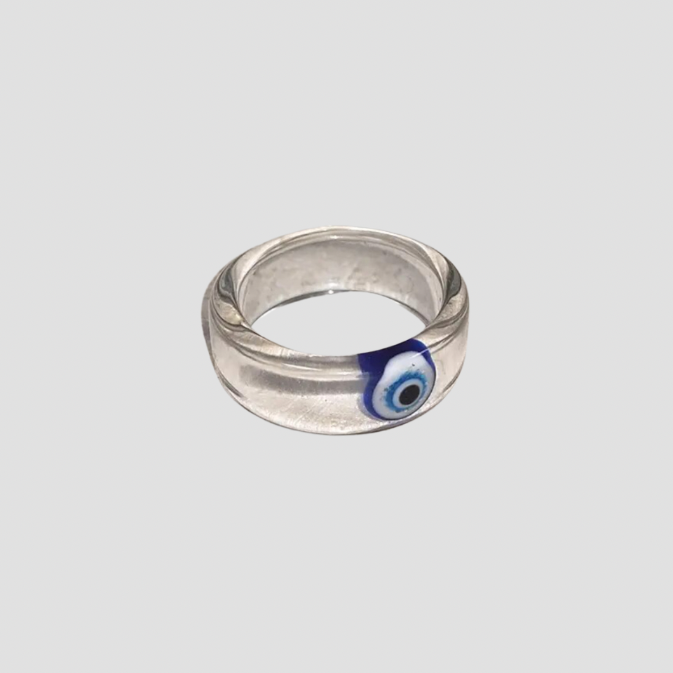 Evil Eye Resin Ring 🧿 - Premium Rings from GRISE NYC - Just $38! Shop now at GRISÉ NYC