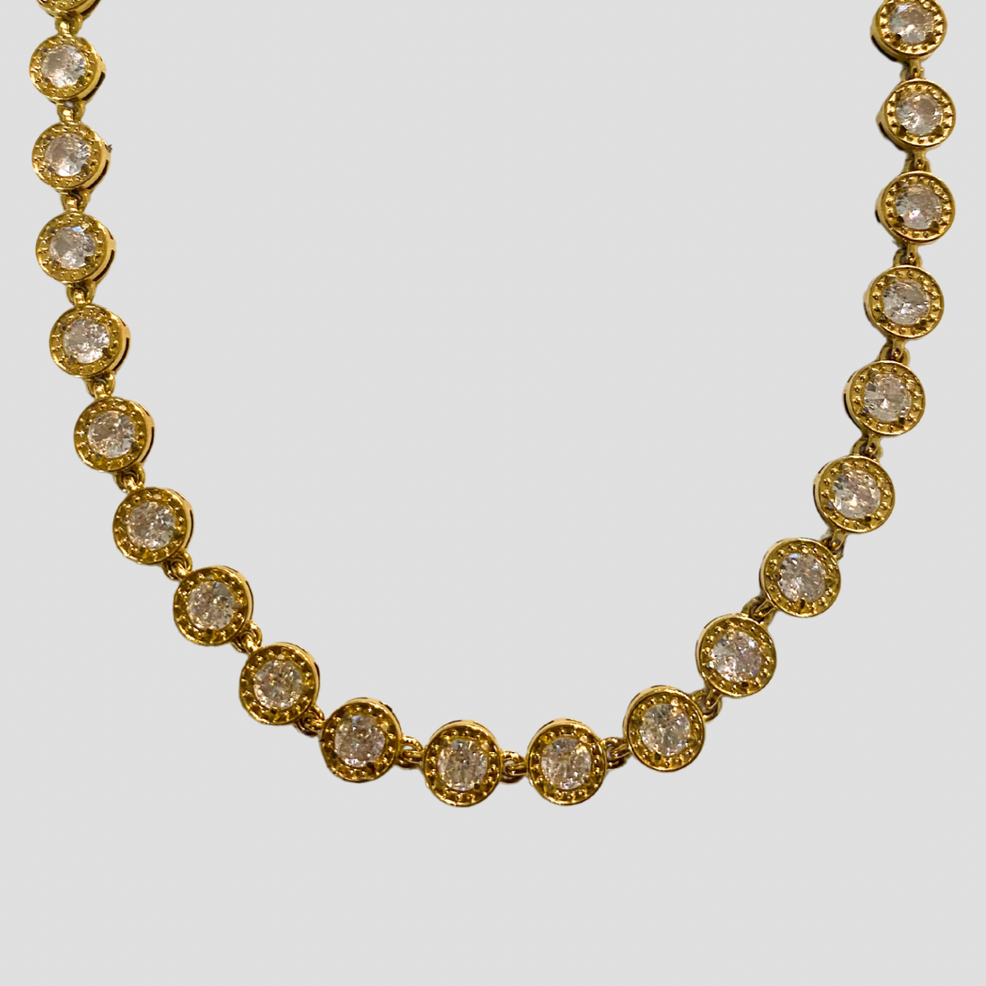 Gemstone 18k Gold Necklace - GRISÉ NYC 1