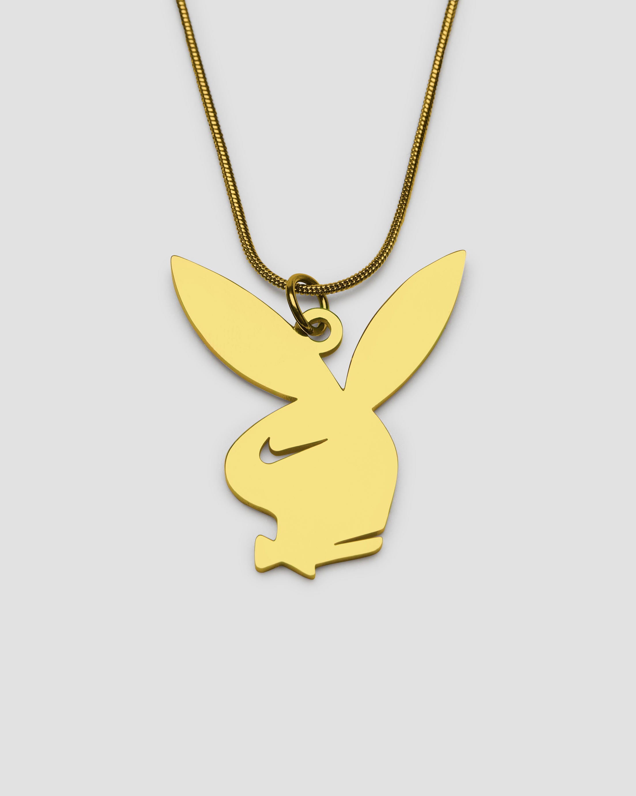 Bad Bunny 18k Gold Necklace - GRISÉ NYC 1