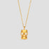 Boobs CZ Gold Dainty Pendant Necklace - GRISÉ NYC 3