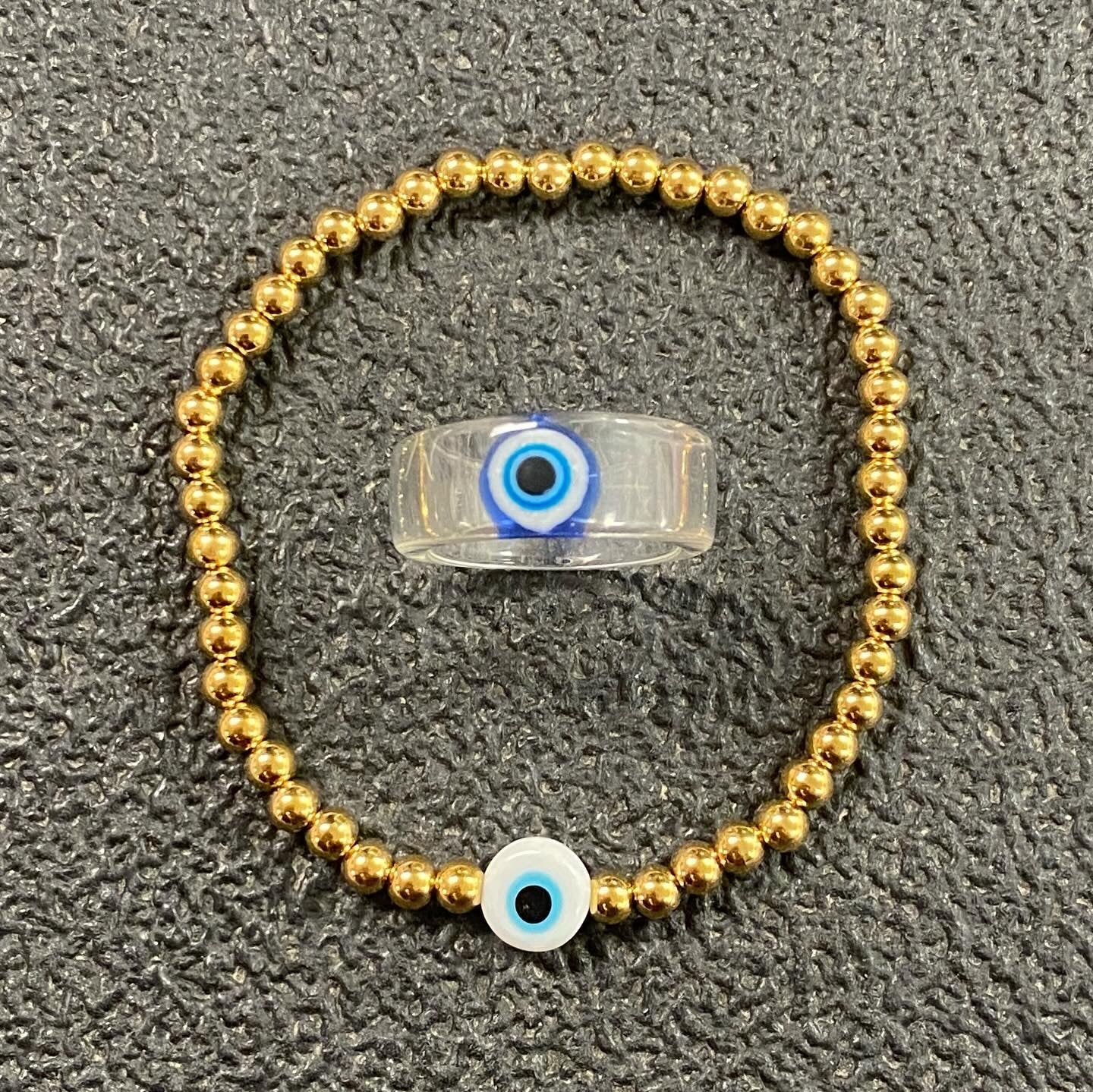 Evil Eye Resin Ring 🧿 - Premium Rings from GRISE NYC - Just $38! Shop now at GRISÉ NYC