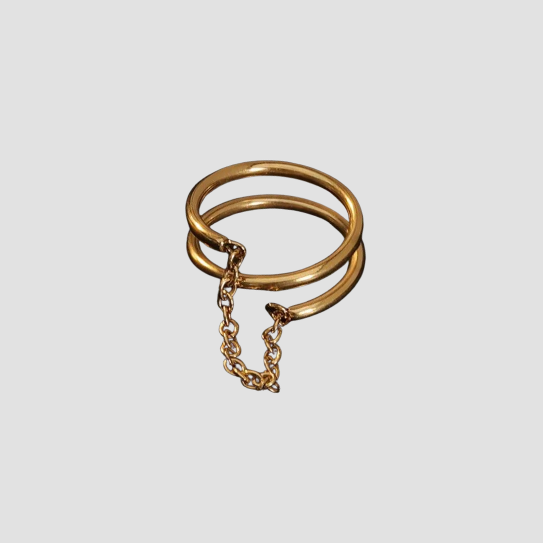 Chain Layer 18k Ring - GRISÉ NYC 