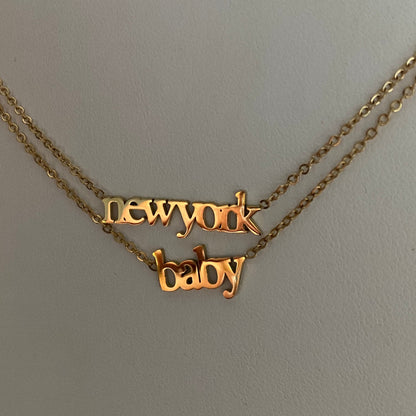 Dainty ‘baby’ Necklace - GRISÉ NYC 3