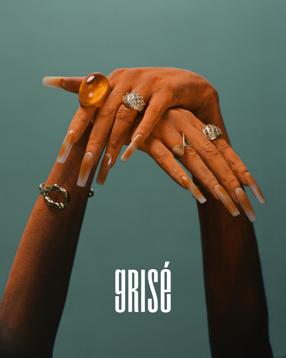 Dome Gemstone 18k Gold Ring by GRISÉ NYC shot on film