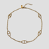 Evil Eye Bead 18k Gold Choker Necklace - Premium Necklaces from GRISE NYC - Just $50! Shop now at GRISÉ NYC