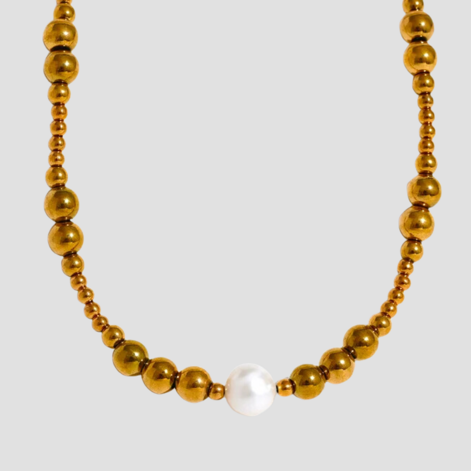 Single Freshwater Pearl Bead Necklace