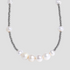 Multi Freshwater Pearl Steel Bead Necklace - GRISÉ NYC 1