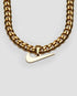 Just Do It Pendant 18k Gold Cuban Necklace - GRISÉ NYC 1