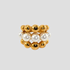 Pearl Crown Layer 18k Gold Ring by GRISÉ NYC 