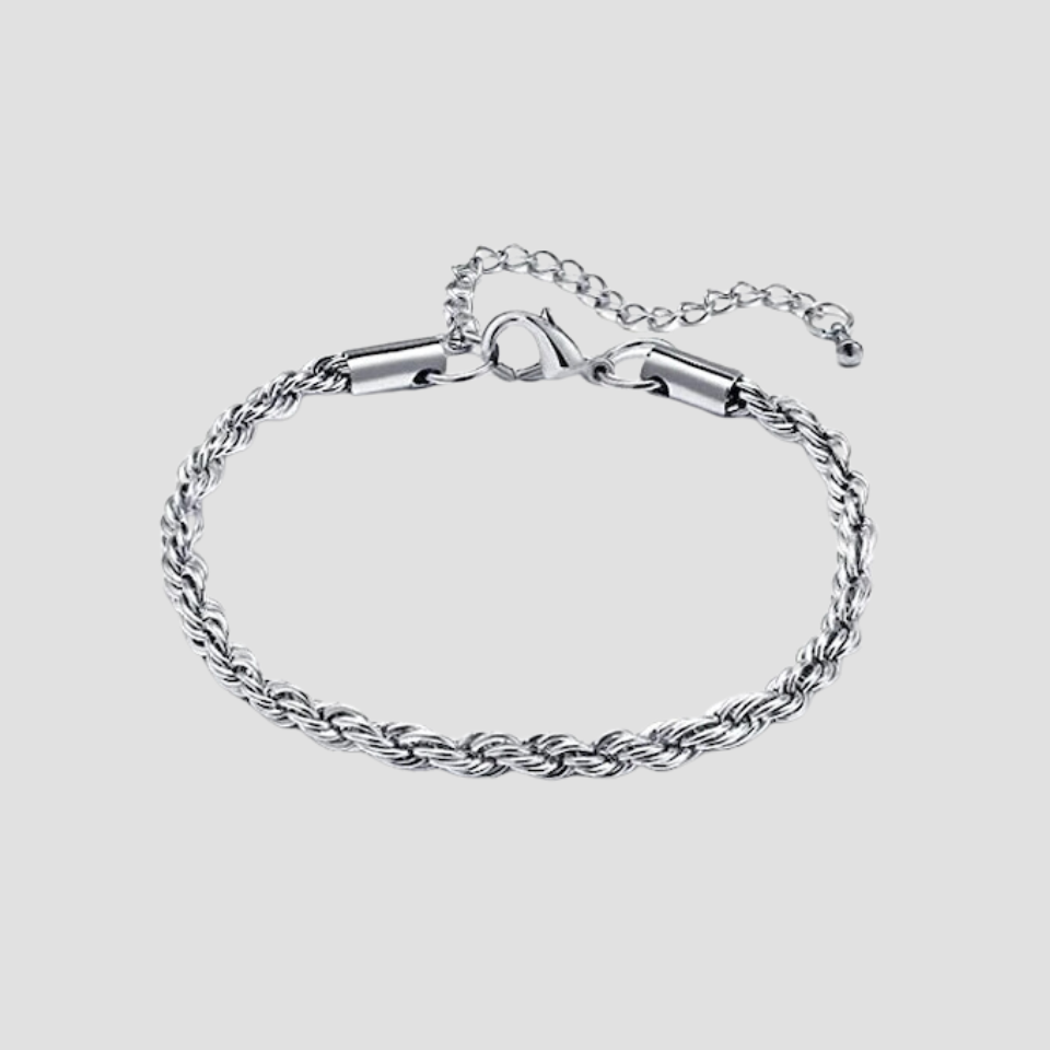 Rope Steel Bracelet - Premium Bracelets from GRISE NYC - Just $56! Shop now at GRISÉ NYC