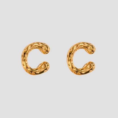 Rugged 18k Gold Ear Cuff Set - GRISÉ NYC 1