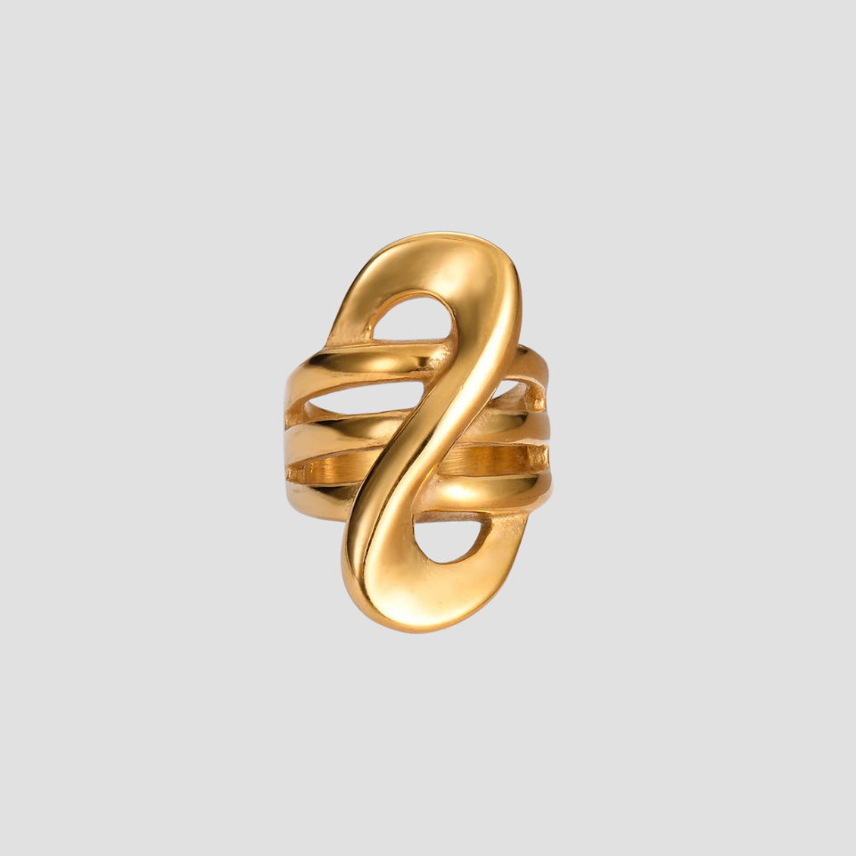 S-Layer 18k Gold Ring - GRISÉ NYC 