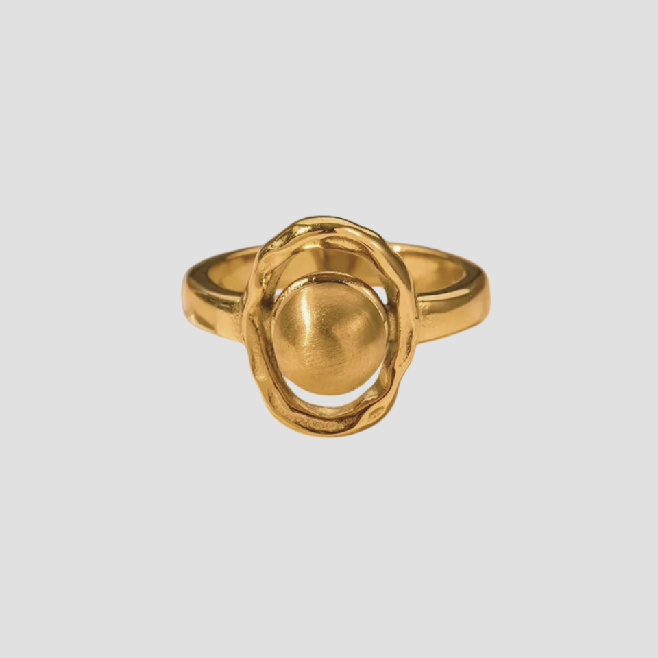 Saturn 18k Gold Ring by GRISÉ NYC 