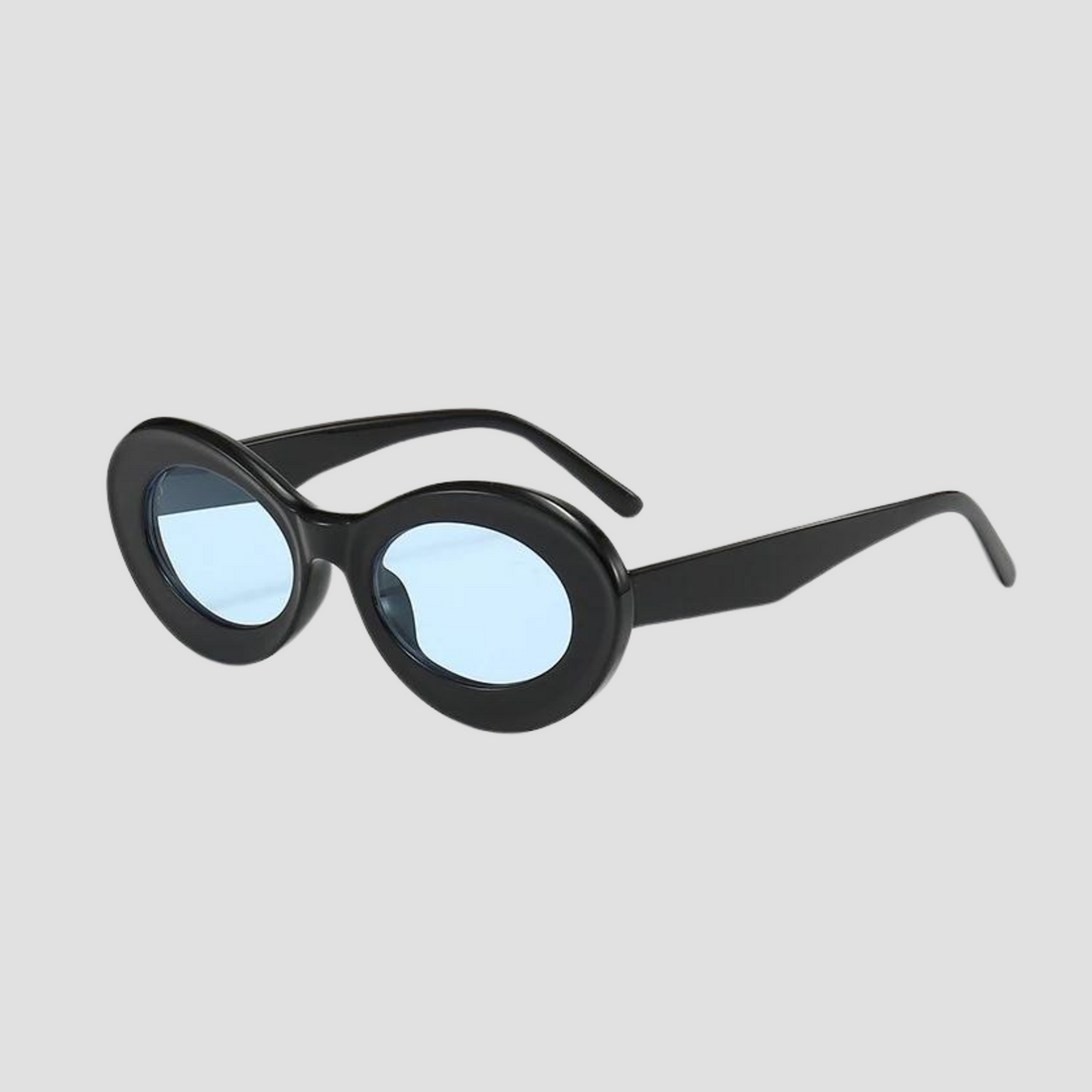 Retro Blue Lens Sunglasses