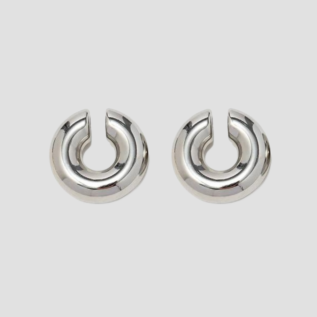 Chunky Steel Ear Cuff